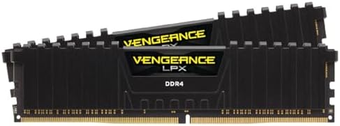 Corsair Vengeance LPX 32GB (2x16GB) DDR4 3200MHz C16 Desktop Gaming Memory Black ~CMK32GX4M2E3200C16