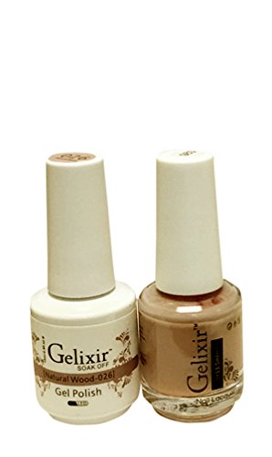 Gelixir matching color & nail lacquer Natural Wood -026