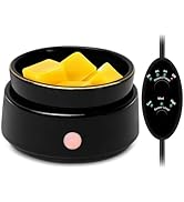 Bobolyn Candle Wax Melt Warmer with Timer Auto Shut-Off Ceramic Electric Wax Burner Melter Timer ...