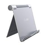 TechMatte Large iPad Stand Adjustable Foldable Aluminum Stand for iPad, iPad Pro 12.9, iPad Pro 11, iPad Air,...