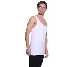 Dice Mens Set of 3 Cotton Round Neck Sleeveless Undershirt