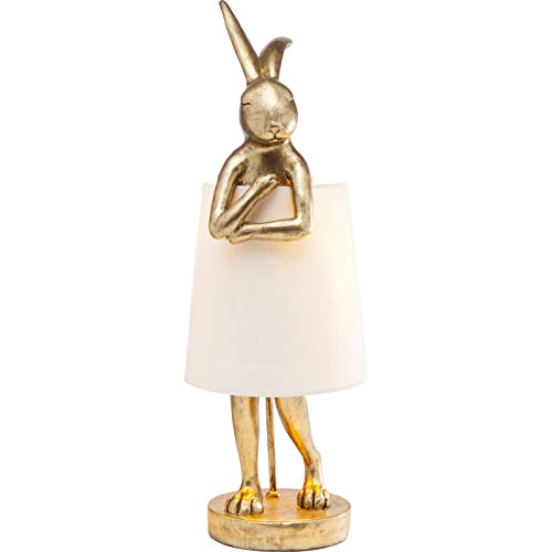 Kare Design lampada da tavolo Animal Rabbit, oro/bianco, 68cm, elegant...