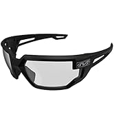 Mechanix Wear: Vision Type-X Safety Glasses with Advanced Anti Fog, Scratch Resistant, Black Fram...