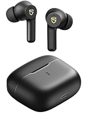 SoundPEATS Life3 Wireless Earbuds, Bluetooth 5.3 with 10mm Driver, Dual MIC Noise Cancelling Headphones, PeatsAudio APP Control&amp;Multipoint Connection Bluetooth Earphones, 20H Playtime, Game Mode