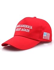 CRGANGZY Czapka Trump 2024, Donald-Trump MAGA czapka regulowana sportowa unisex czapka z daszkiem Make America Great Again czapka prezenty dla fanów Trumps