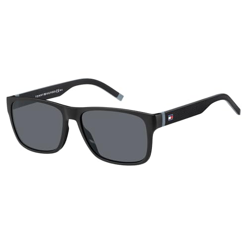 Tommy Hilfiger Th 1718/S, Occhiali da Sole Uomo, Nero (Schwarzgrau), 5...