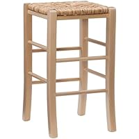  2-Set Linon Gianna Backless Counter Stool (Natural) 