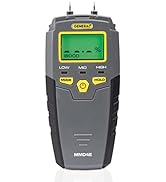 General Tools MMD4E Digital Moisture Meter, Water Leak Detector, Moisture Tester, Pin Type, Backl...