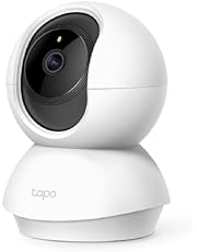 Tapo TP-Link Pan/Tilt Security Camera for Baby Monitor, Pet Camera w/Motion Detection, 1080P, 2-Way Audio, Night Vision, Cloud &amp; SD Card Storage, Works with Alexa &amp; Google Home ( C200)