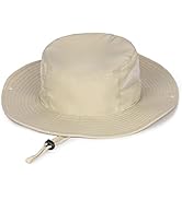 Zylioo XX-Large UV Safari Bucket Hats Big Boonie Hat Oversized Wide Brim Summer Sun Fishing Hat f...