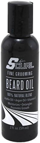 Lusters S-Curl Beard Oil 2 Ounce (59ml) (2 Pack)