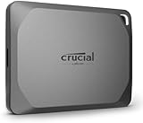 Crucial X9 Pro 1TB Portable SSD – Up to 1050MB/s Read and Write, Water and Dust Resistant, with Mylio...