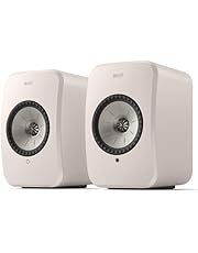 KEF LSX II LT Wireless HiFi Speakers - Pair (Stone White)