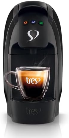 Cafeteira Espresso Luna Preta, 220V - TRES 3 Corações