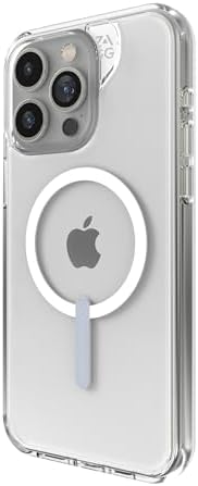 ZAGG Crystal Palace Snap iPhone 15 Pro Max Clear Phone Case - Drop Protection (13ft/4m), Durable Graphene, Anti-Yellowing, and Scratch-Resistant MagSafe Phone Case