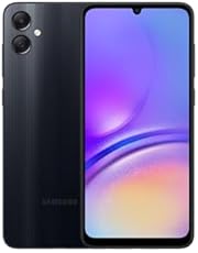 Samsung Galaxy A05, Android Smartphone, Dual SIM Mobile Phone, LTE, 4GB RAM, 64GB Storage, Black (UAE Version)