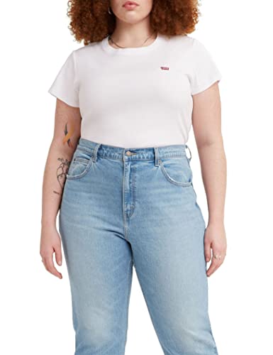 Levi's PL SS BABY TEE, T-shirt Donna, WHITE +, L