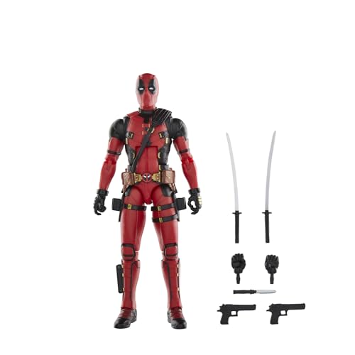 Marvel Legends Series Deadpool, Deadpool & Wolverine Collectible 6 Inch Action Figure for Adults Ages 14 and Up