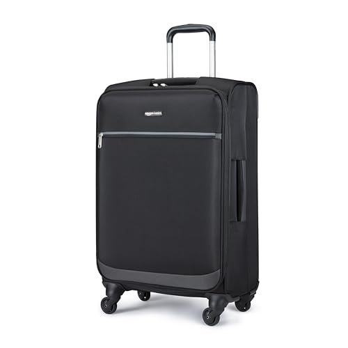 Amazon Basics Softside Spinner Luggage Suitcase