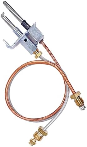 Water Heater Pilot Assembly For Atwood 91603 (91214) ，Includes Pilot Thermocouple Kit，Propane Gas RV Water Heater Parts For Dometic Atwood 91603 12" Replacement RV,Camper,Trailer Jade Pilot Assembly