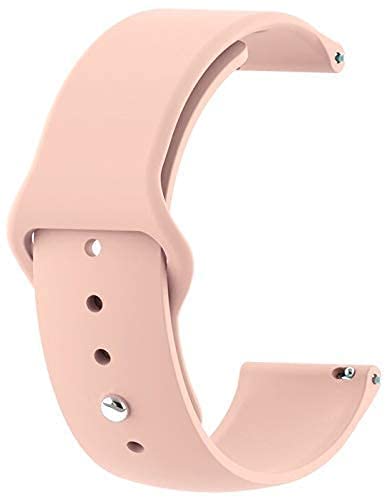 Gladiadora® 19mm Watch Strap Compatible with Noise Colorfit Pro 2, Storm Smart Watch Soft Silicone 19mm Strap for Smart Watch (Pack of-1)