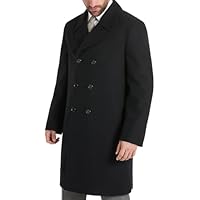 Ben Sherman Men's Brenton Double Breasted Wool Overcoat (2 Colors) 