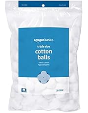 Amazon Basics Cotton Balls, 200 Count (Previously Solimo)