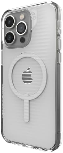 ZAGG Luxe Snap iPhone 15 Pro Max Case - Protective Cell Phone Case, Drop Protection (10ft/3m), Durable Graphene Material, Slim and Lightweight MagSafe Phone Case, Clear