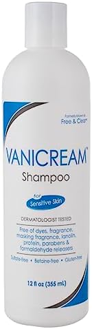 Free & Clear Shampoo 12 oz (Pack of 5)