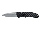 EDC POCKET KNIFE: The Gerber F.A.S.T. Draw (Forward Action Spring Technology) plain edge folding knife deploys quickly and easily with one hand EASE OF USE: Tactile texturing on the nylon handle provides a secure grip and the sturdy pocket clip keeps...