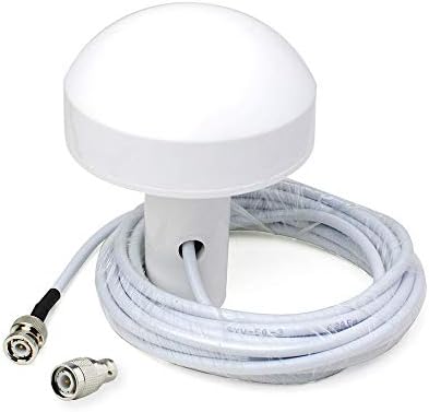 Bingfu Boat Ship Marine GPS Navigation External Antenna (5m Cable) Compatible with Garmin GPSMAP MAP NavTalk StreetPilot Furuno Matsutec Trimble GPS Modem Receiver Unit Transducer Fishfinder Sounder