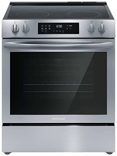 Frigidaire FCFE3083AS 5.3 Cu. Ft. Stainless Steel Freestanding Electric Range with Convection Bake