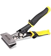 Hurricane Sheet Metal Hand Seamer, 3 Inch Straight Jaw Sheet Metal Bender Tools for Flattening Me...