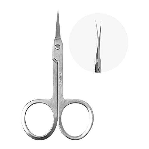 Little-bit-Small Bending Scissors for False Eyelashes,Nose Hair,Eyebrow