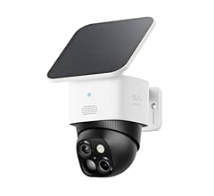 eufy Security SoloCam S340, Kamera Überwachung Aussen, 360°-Überwachung, Keine Toten Winkel, Überwachungskamera Aussen Akku…