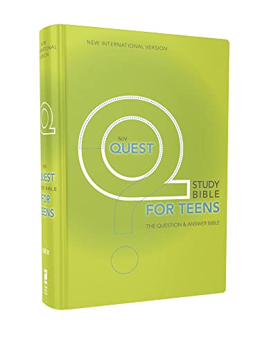 quest student bible - NIV, Quest Study Bible for Teens, Hardcover: The Question and Answer Bible