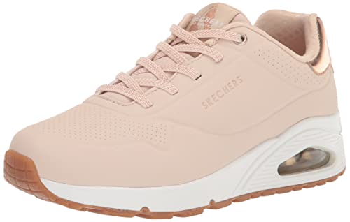 Skechers Uno- Shimmer Away, Scarpe da Ginnastica Donna, Natural, 36 EU