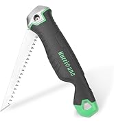 HURRICANE Folding Jab Saw, Foldable Drywall Saw Tool, Sheetrock Hand Saw, Keyhole saw with Lockba...