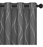 Deconovo Blackout Curtains 84 Inches Long, Thermal Insulated Curtains for Bedroom, 52 Inches Wide...