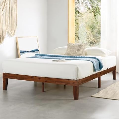 Mellow 12" Classic Solid Wood Platform Bed Frame Cover