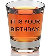 COOL AF It Is Your Birthday Shot Glass - The Office gifts For Men And Women - The Office Merchand...