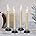 7'' Ivory Window Candles