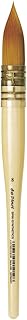 da Vinci Watercolor Series 488 CosmoTop Spin Paint Brush, Round Synthetic with Lacquered Natural Handle, Size 8 (488-08)