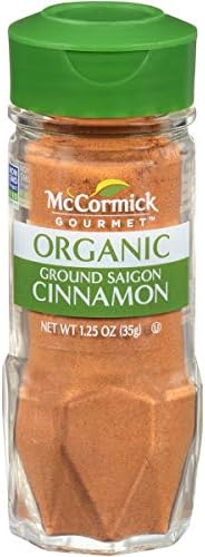 McCormick Gourmet Organic Ground Saigon Cinnamon, 1.25 Oz