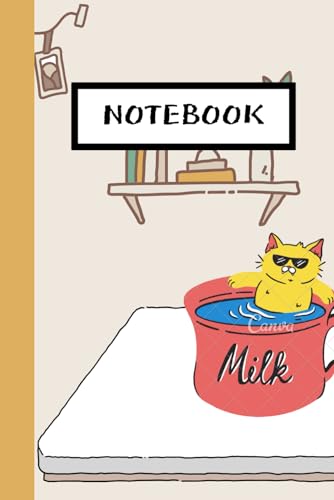 notebook: cat in milk