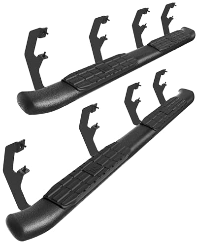 TAC 4.25' Side Steps Running Boards Fit 2019-2024 Chevy Silverado/GMC...