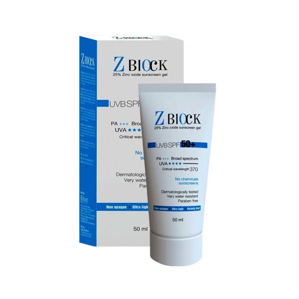 Z-BLOCK SPF 50 Sunscreen +, PA+++ 50ML