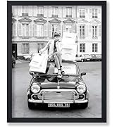 Poster Master Fashion Poster - Shopping in Paris Print - Fashion Photography Art - Glam Gift for ...