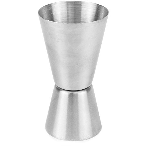 Stainless Steel Double Cocktail Jigger for Bar Restaurant or Home - 1oz 2oz by Cocktailor