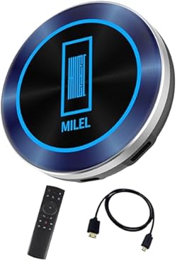 MILEL MB-301 HDMI端子搭載CarPlay AI Box 8GBメモリ 128GBストレージ/Bluetoothエアマウス/miniHDMIケーブル付属 3:7画面分割可能